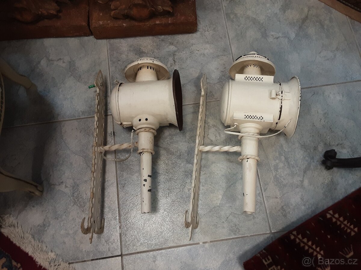 Staré kočárove lampy - 4