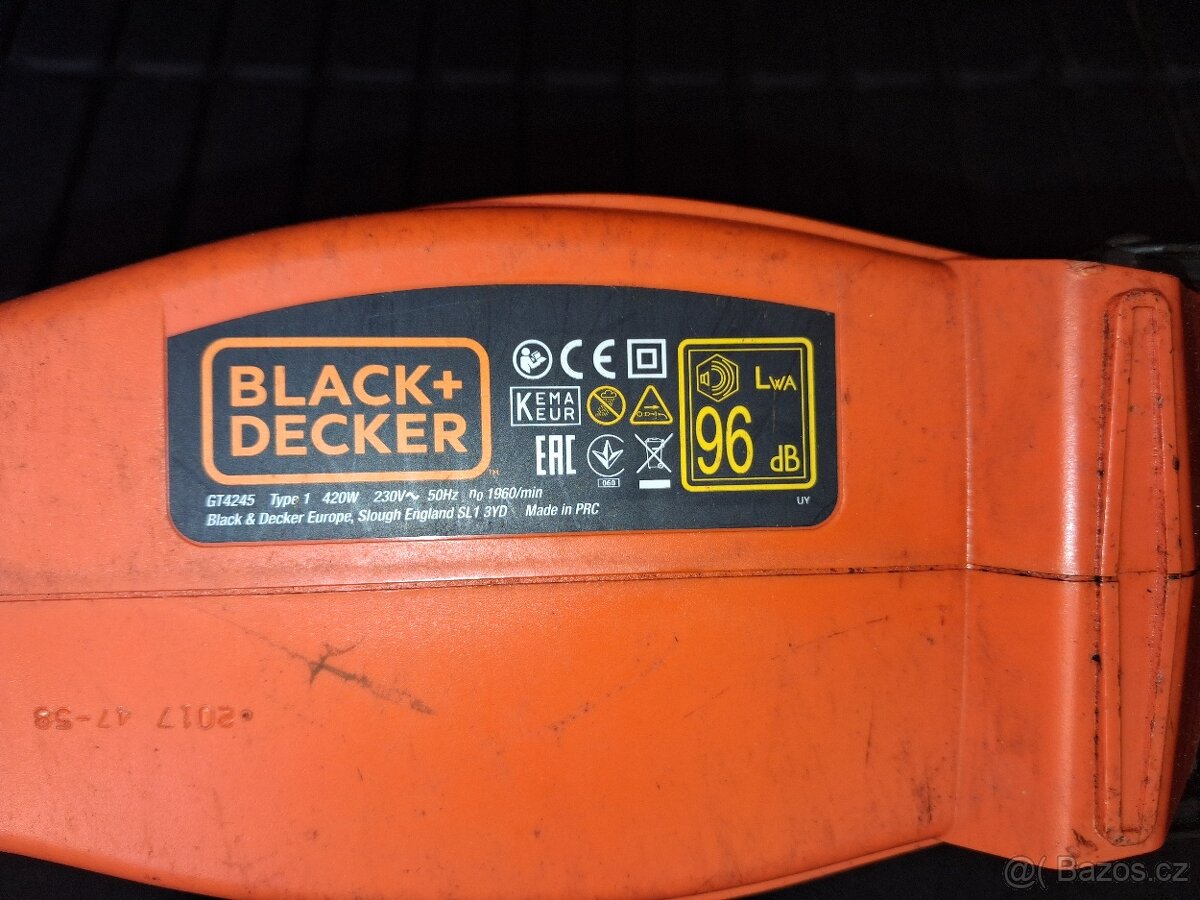 Nůžky na živý plot Black&Decker GT4245 - 4