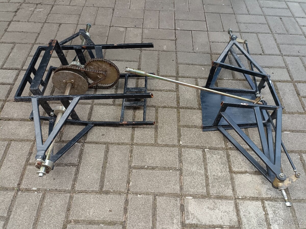 kostra osa ložiska řízení aj. motokára minikára formule