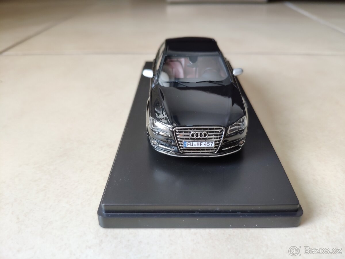 LIMITED 500ks AUDI S8 HAVANNA SCHWARZ SCHUCO 1:43 MODEL - 4