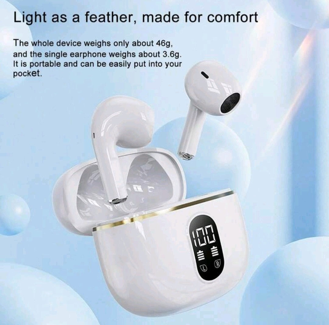 Bluetooth bezdrátová sluchátka nabíjecí pouzdro - 4