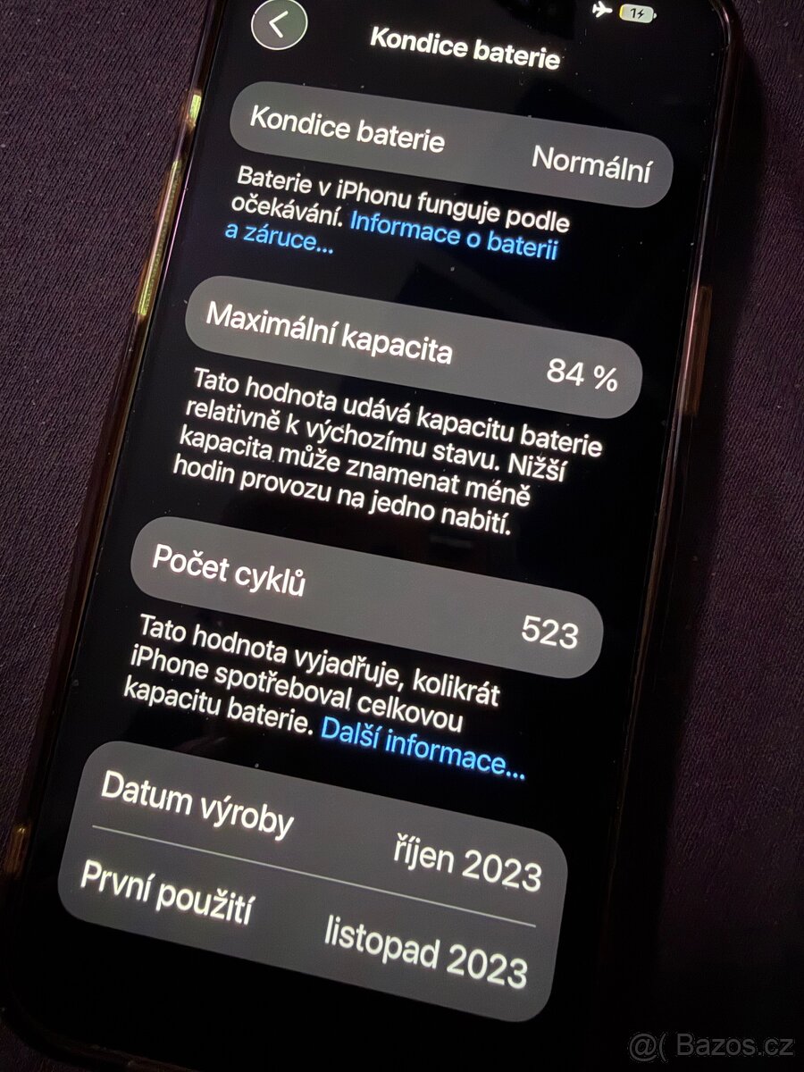 Prodam iPhone 15 Pro Max 256G, bílej - 4