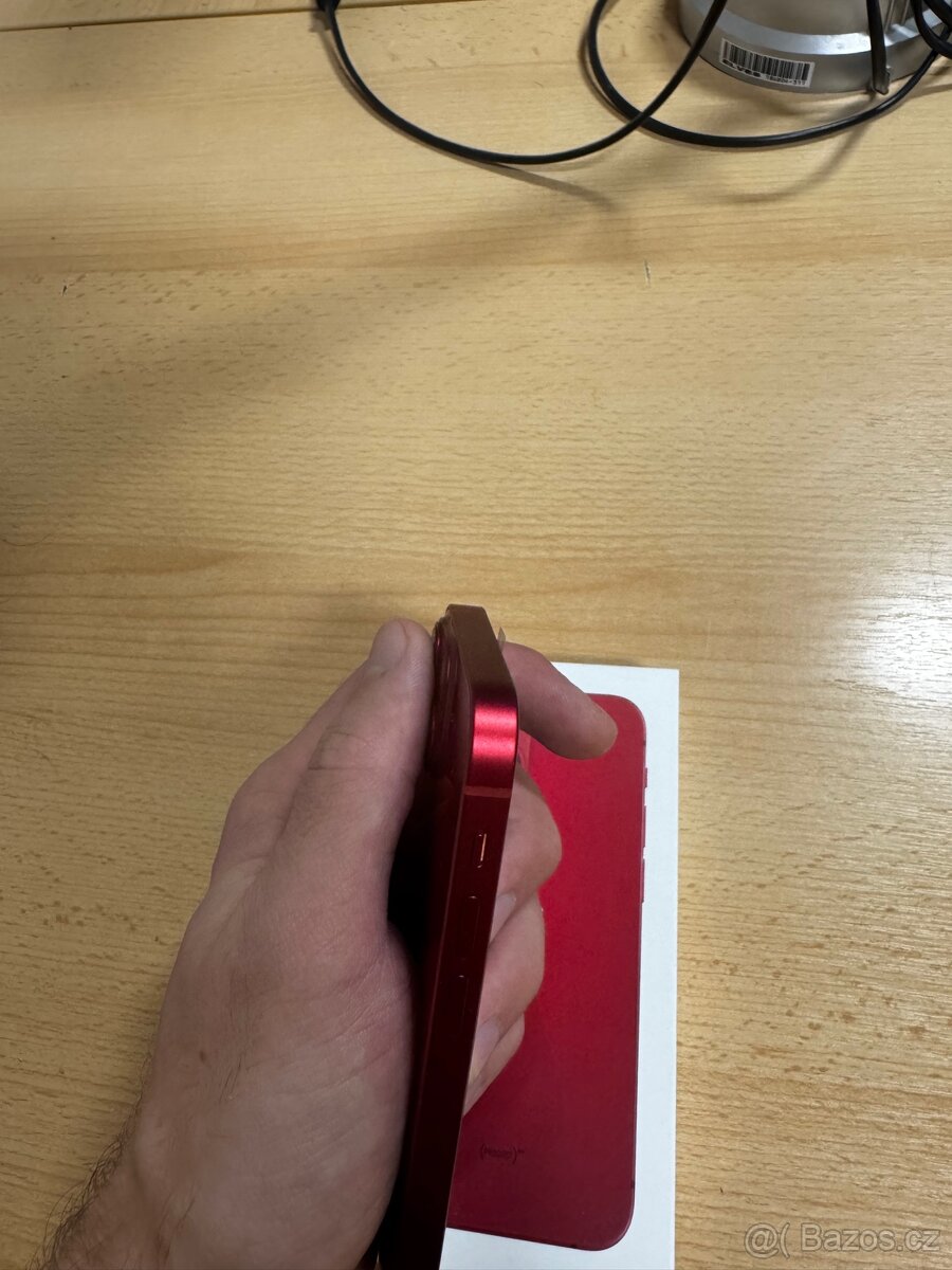 iPhone 13 mini RED 256 GB – jako nový, 100% baterie - 4