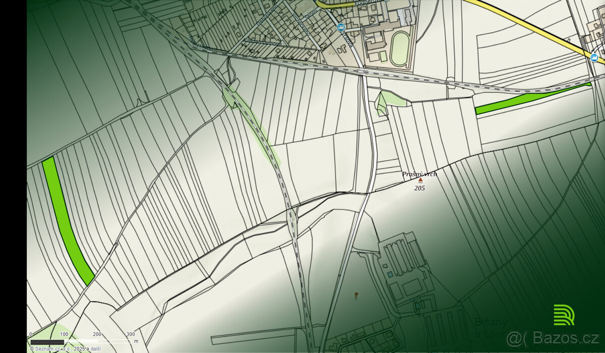 Prodej pozemků KÚ Černčice u Loun LV 435 - 4