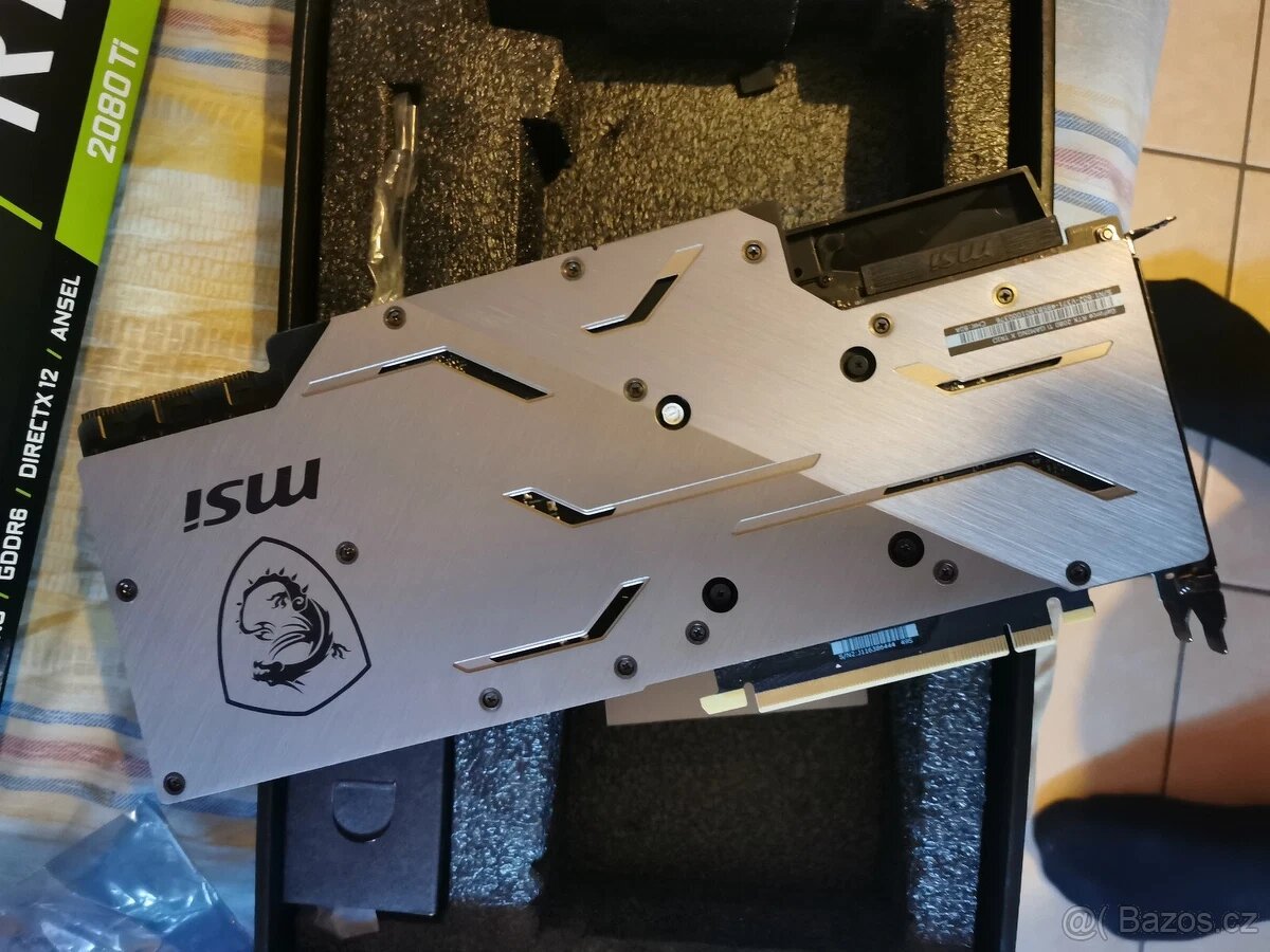 Prodám MSI GeForce RTX 2080Ti GAMING X TRIO 11G - 4