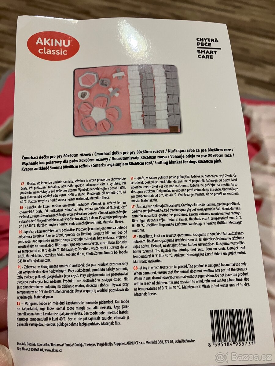 Čmuchací dečka, kobereček akinu - 4