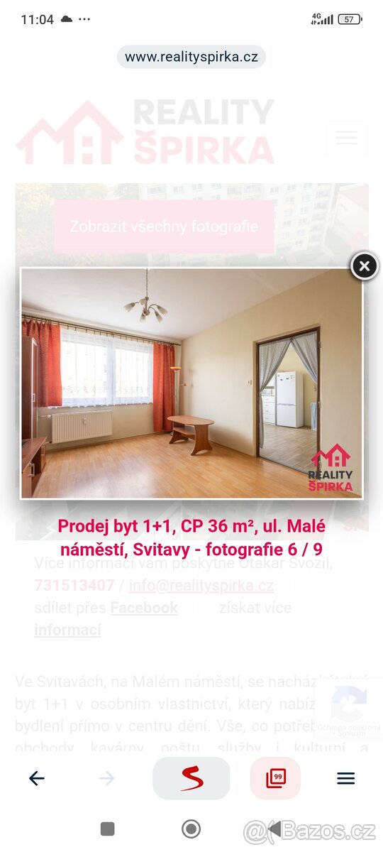 Pronájem bytu 1+1 - 4