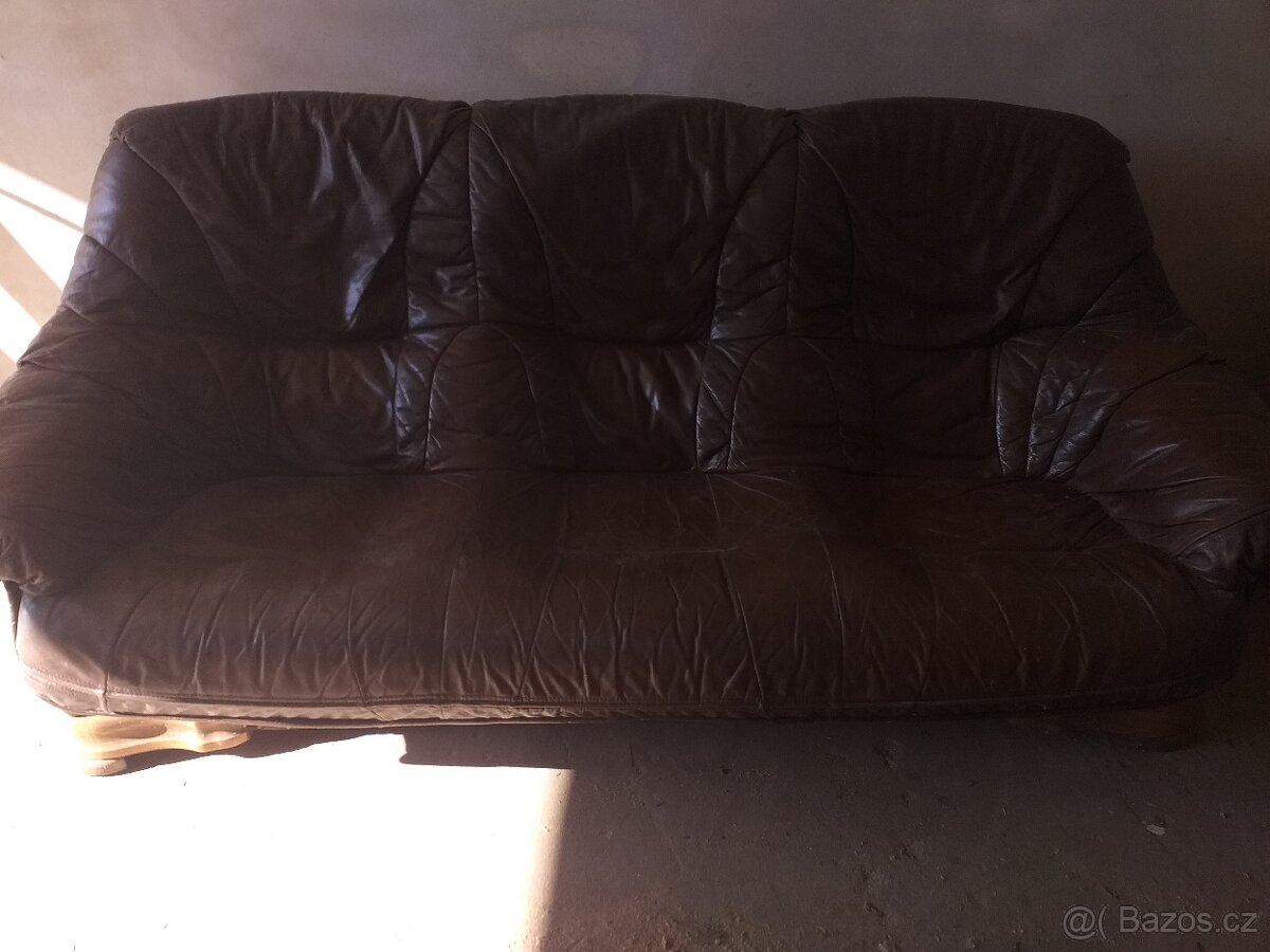 Kožená sedačka - 4