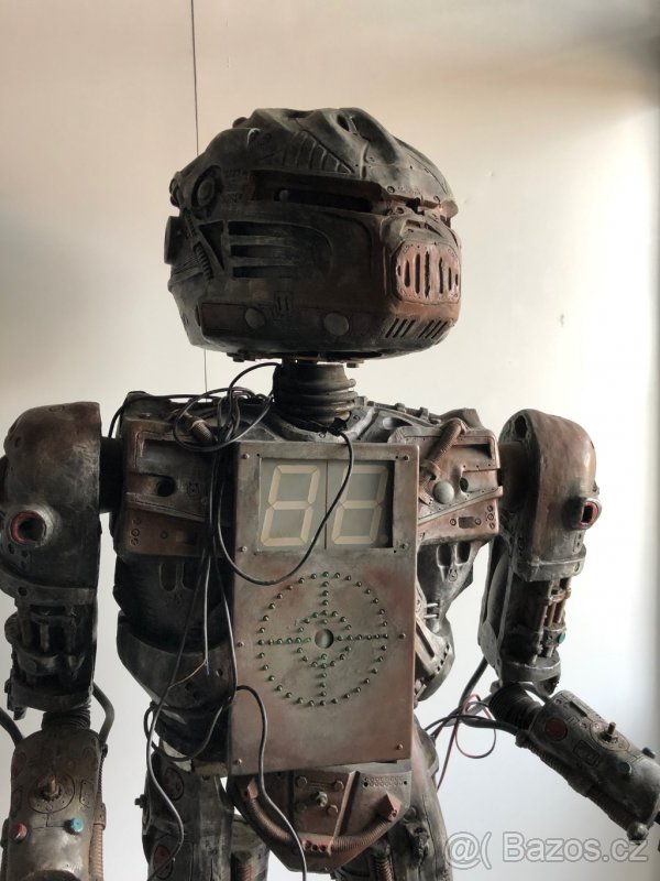 Dekorace - robot - 4
