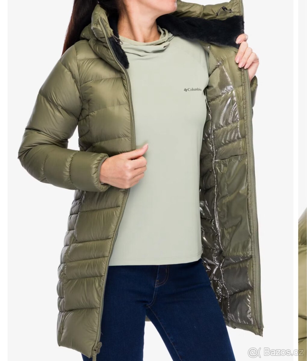 Prodam novou perovou bundu Columbia XS - 4