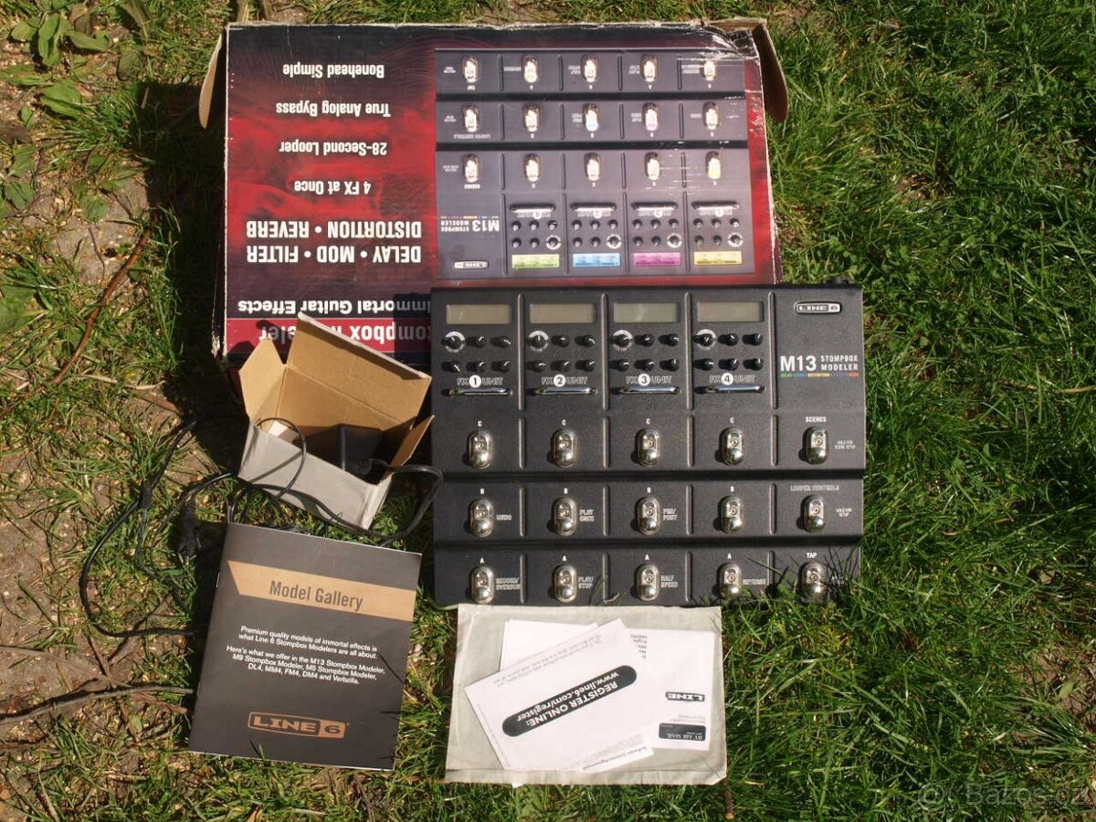 Prodám Efektovou elektrárnu LINE6 M13 STOMPBOX MODELLER - 4