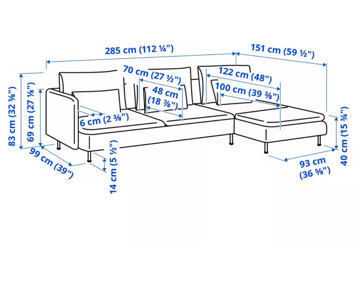 4místná pohovka s lenoškou - 4