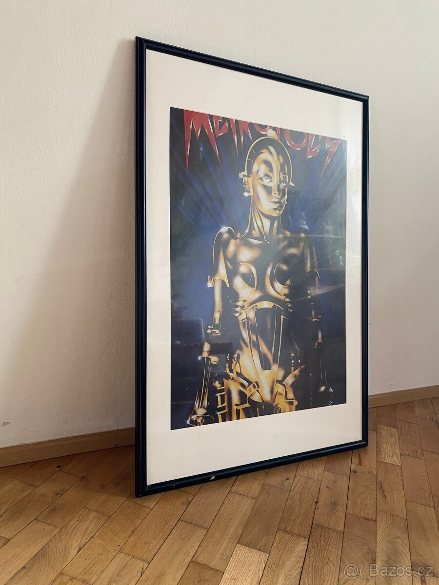 Obraz - rám s paspartou a filmový plakát Metropolis - 4