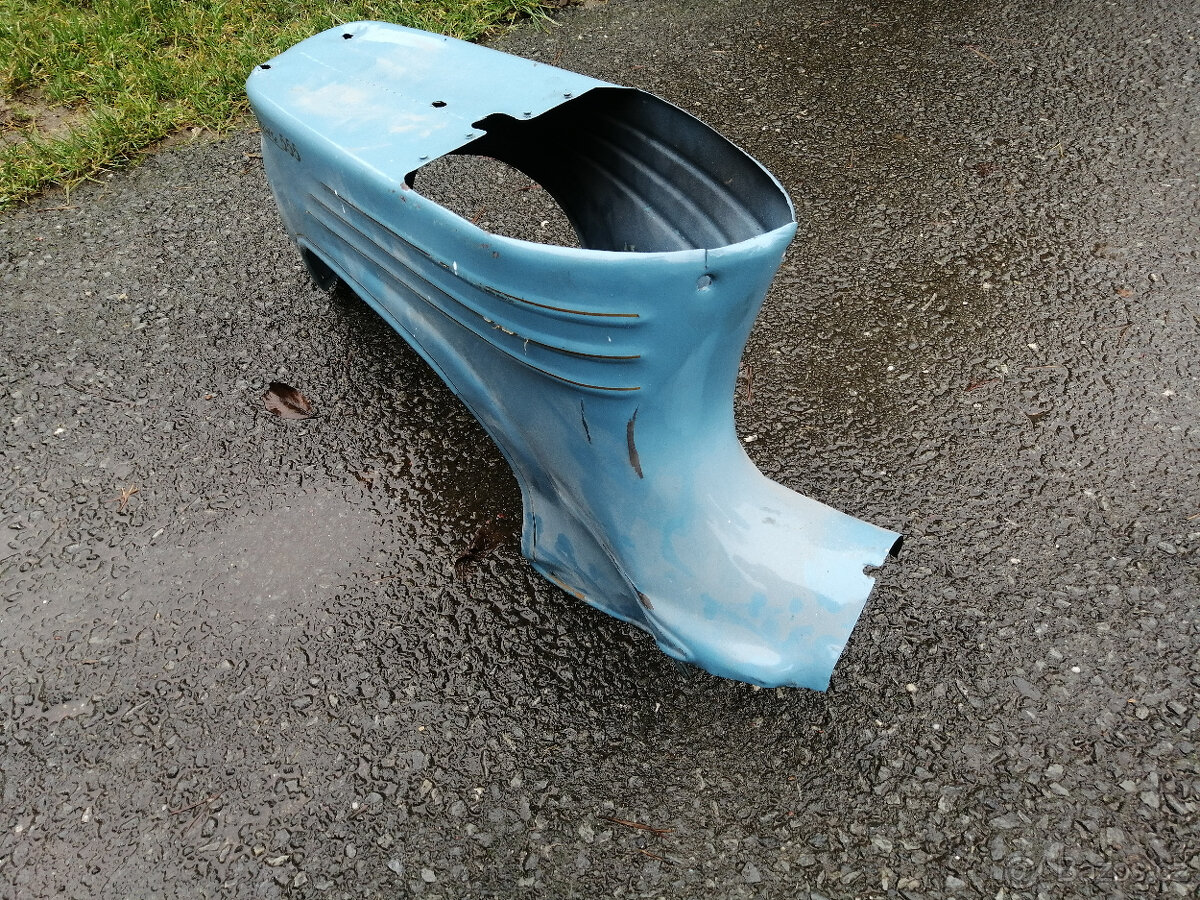 Jawa 555 Rám a podsedlový plech - 4