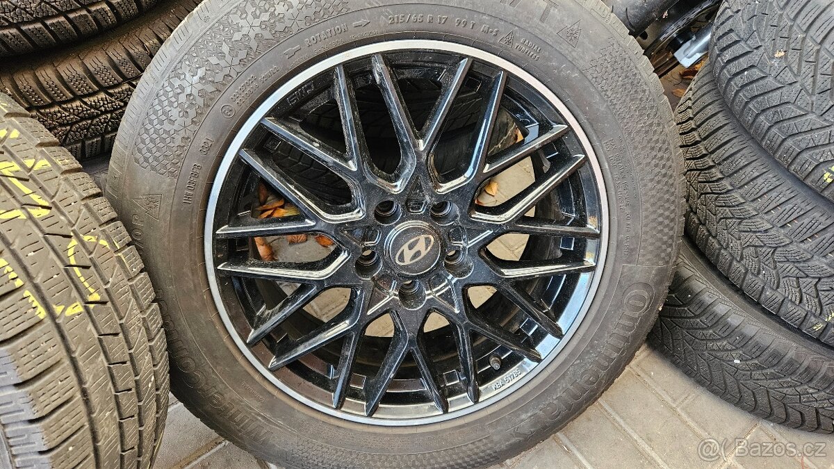 Zimní Sada Alu Kola 5x114.3 215/65 R17 Hyundai Tucson - 4