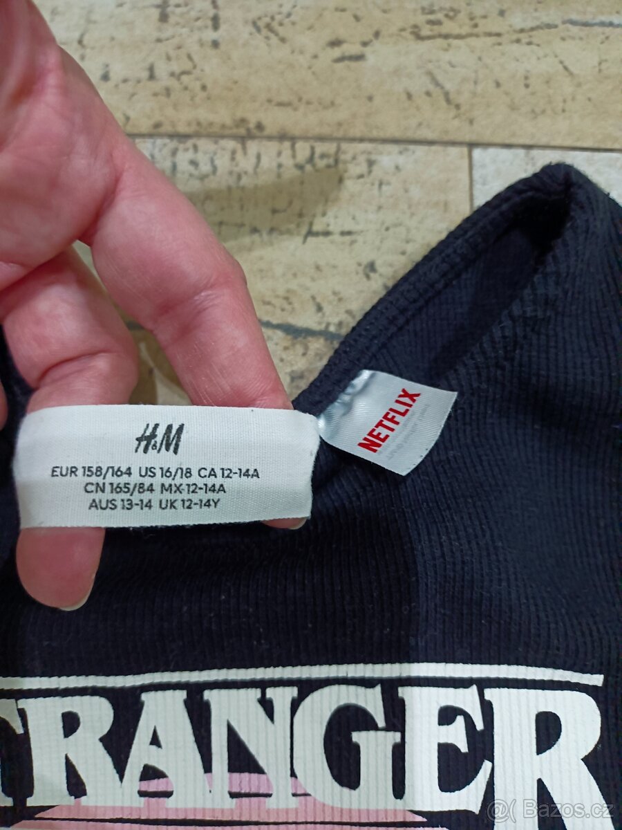 Dívčí triko, tílko, crop-top vel. 152-164 - 4