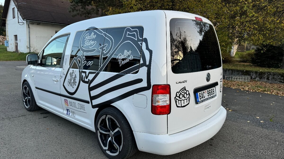 VW Caddy Life 5 míst 1.4 16v krásný stav - 4