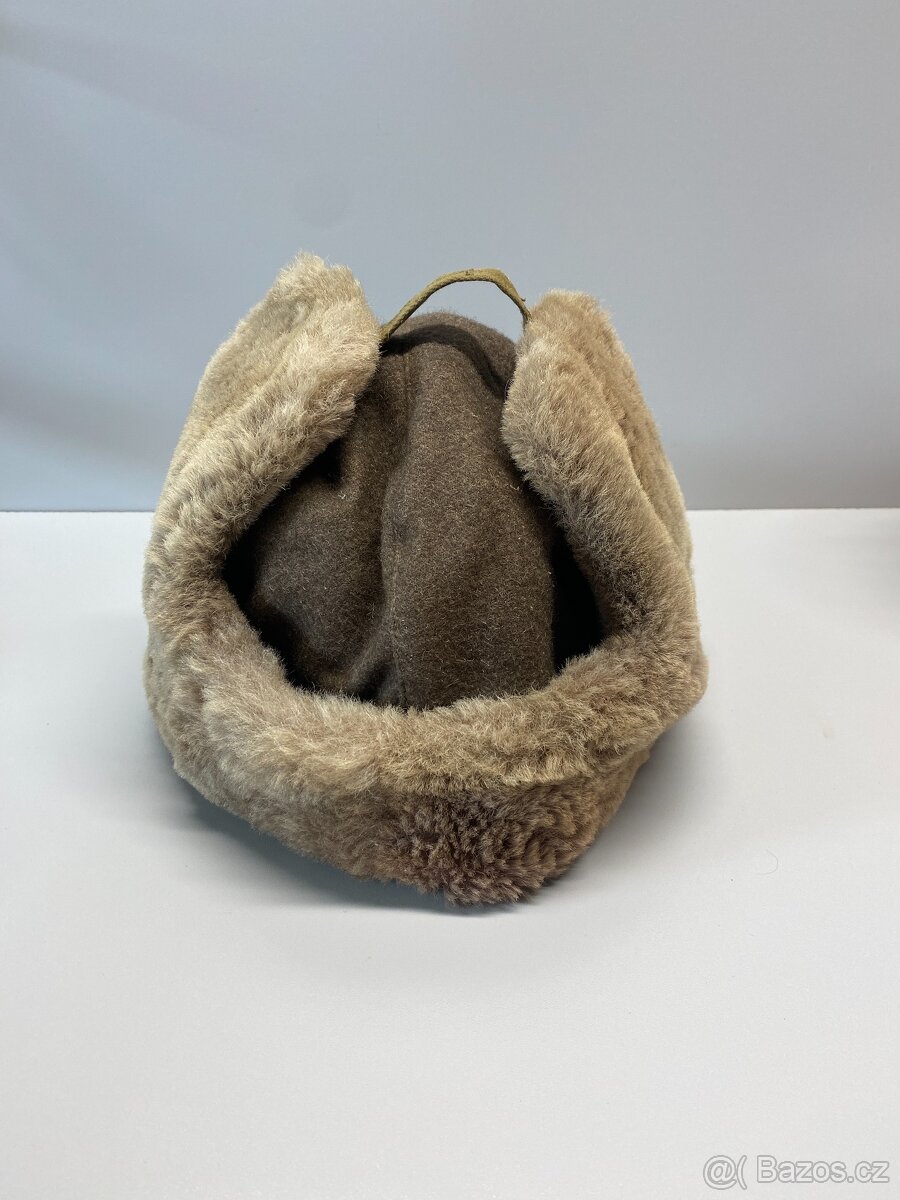 stará uniforma čepice ušanka beranice kopřivová 59 - 4