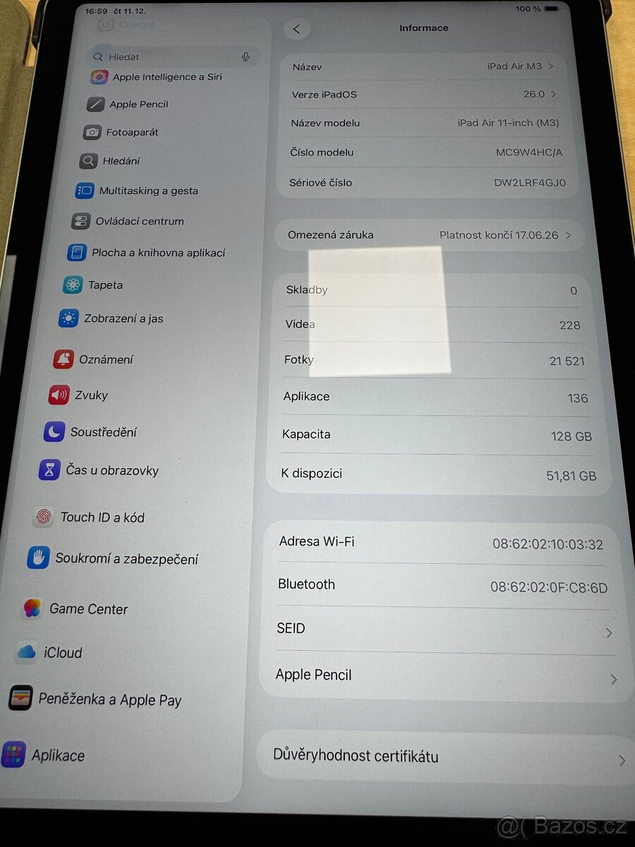 Tablet iPad Air 11 M3 128GB Wifi + Apple Pencil Pro - 4