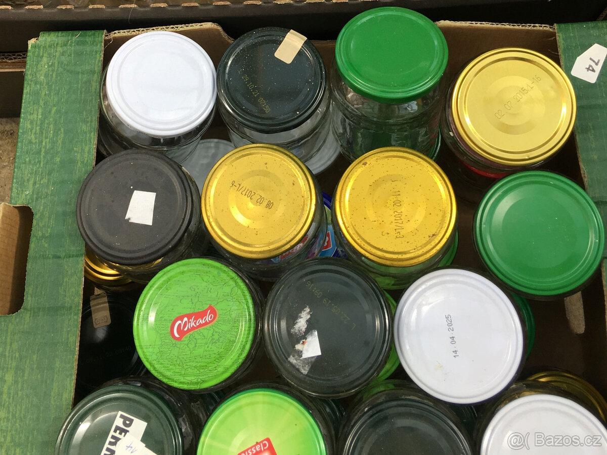 Zavařovací sklenice 720 ml i menší se šroubovacím víčkem - 4