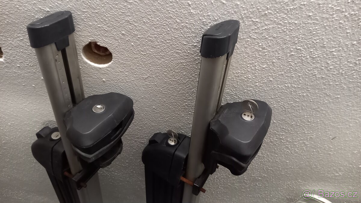 Střešní nosič + držák lyží Hakr - 4