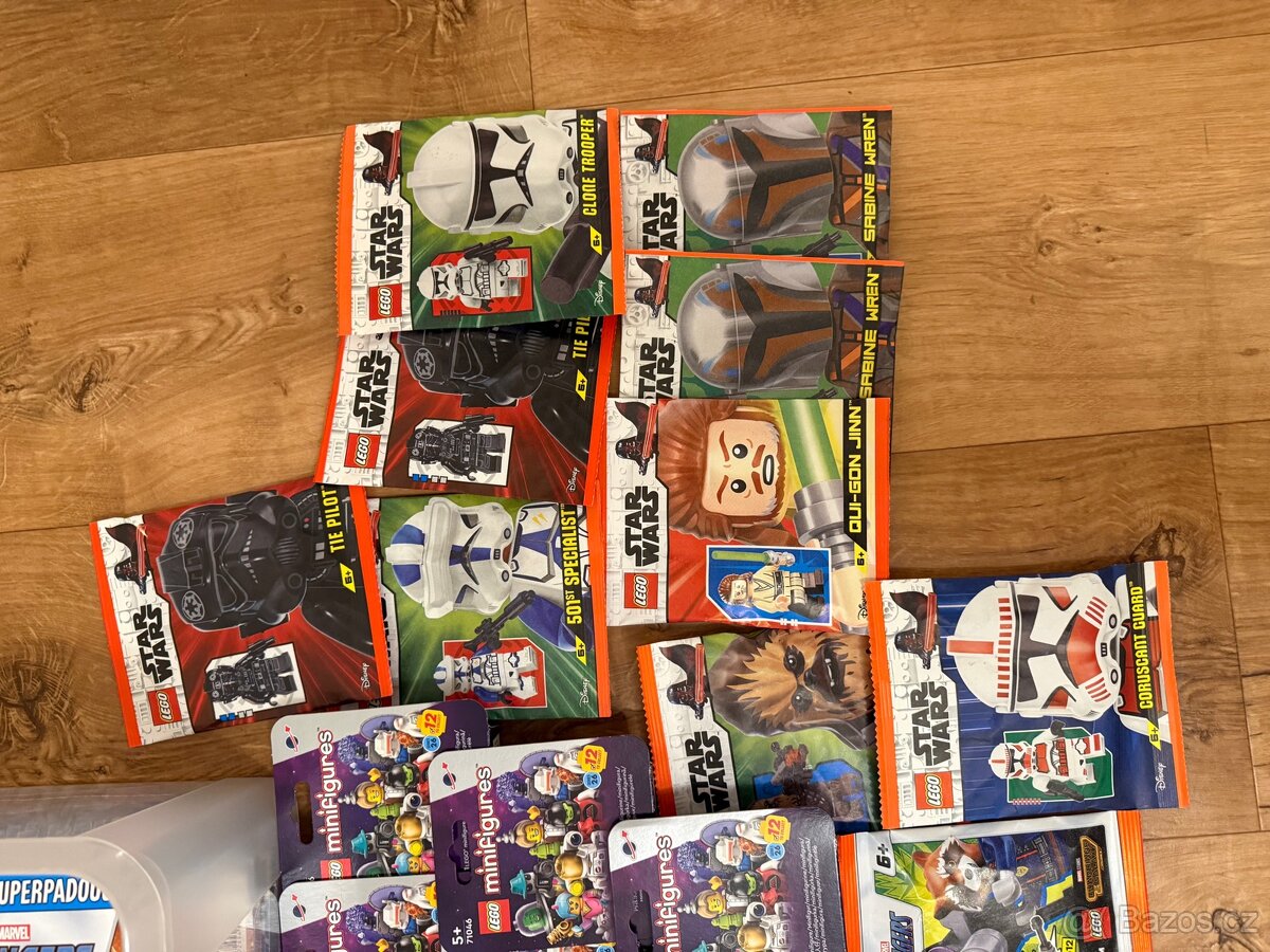 LEGO Figurky 33ks StarWars, Marvel a 26 Serie - 4