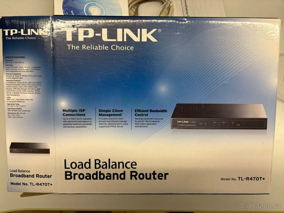 TP-Link TL-R470T+ - 4