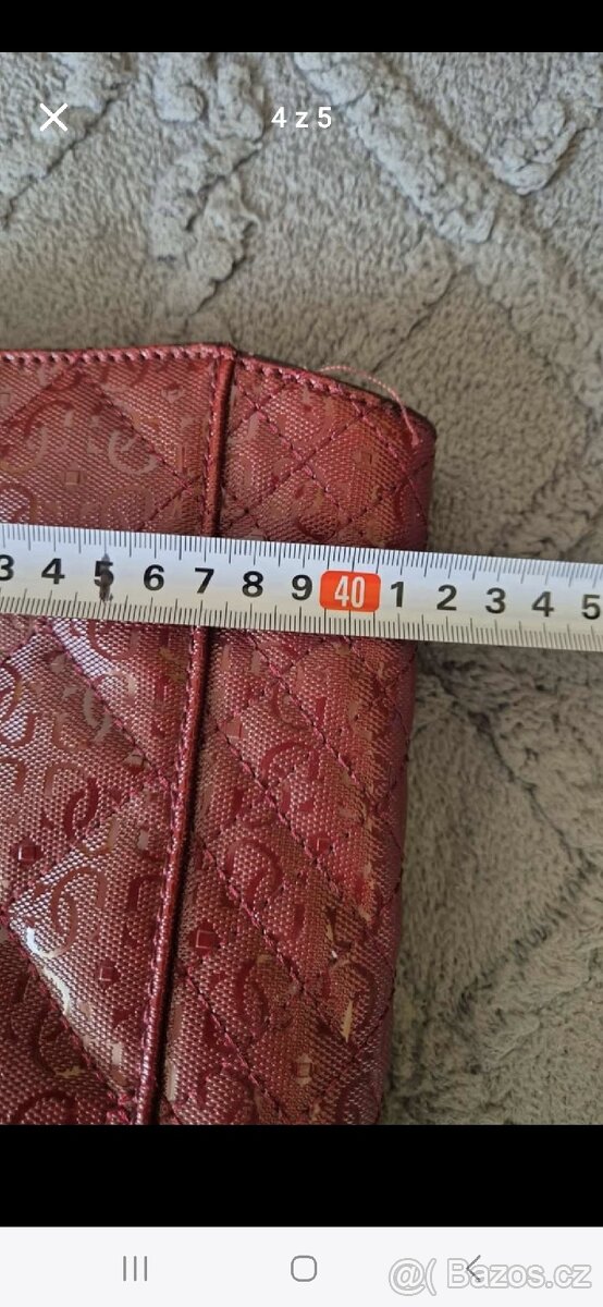 Vínová kabelka Guess - 4