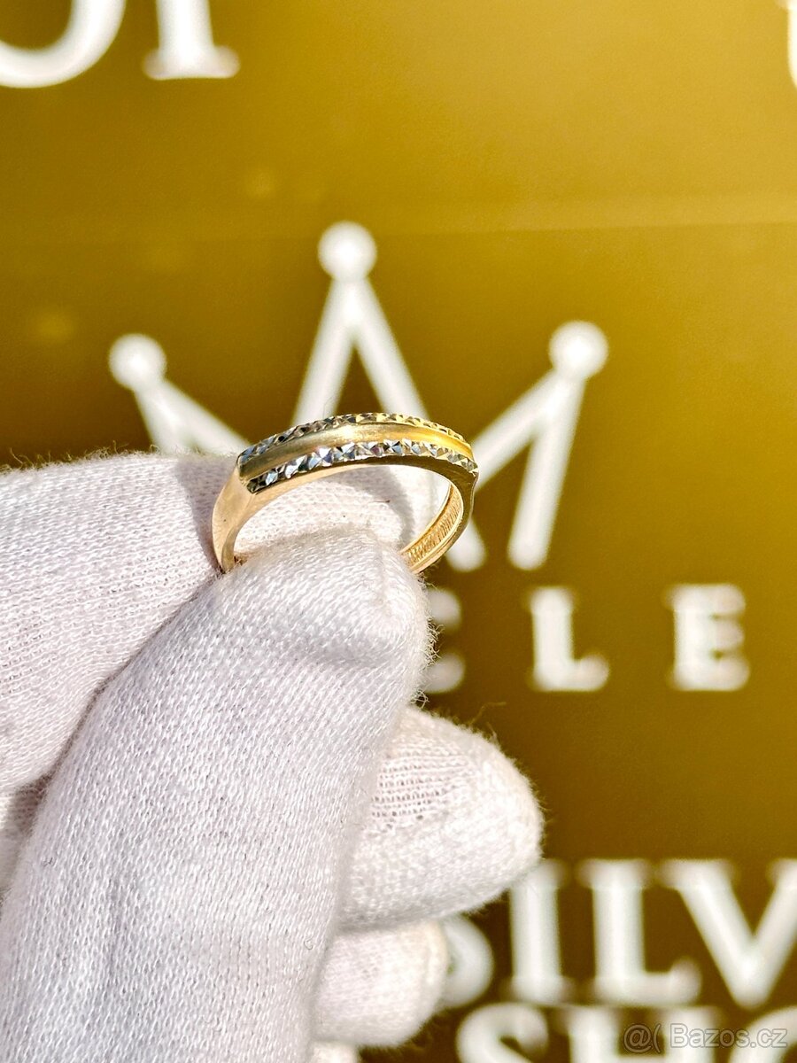 Zlatý prsten 2,28g - 4