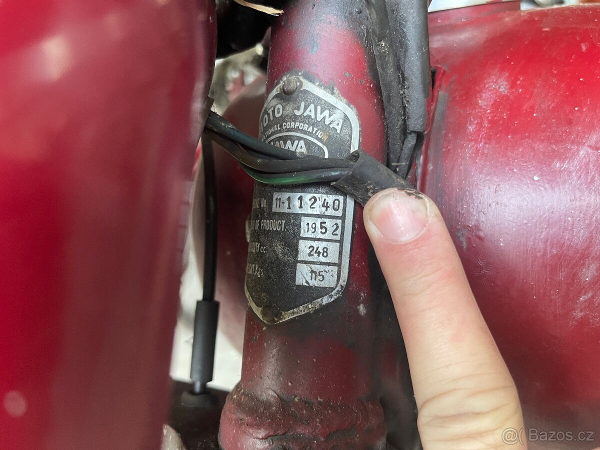 Jawa 250 Pérák 1952 - 4