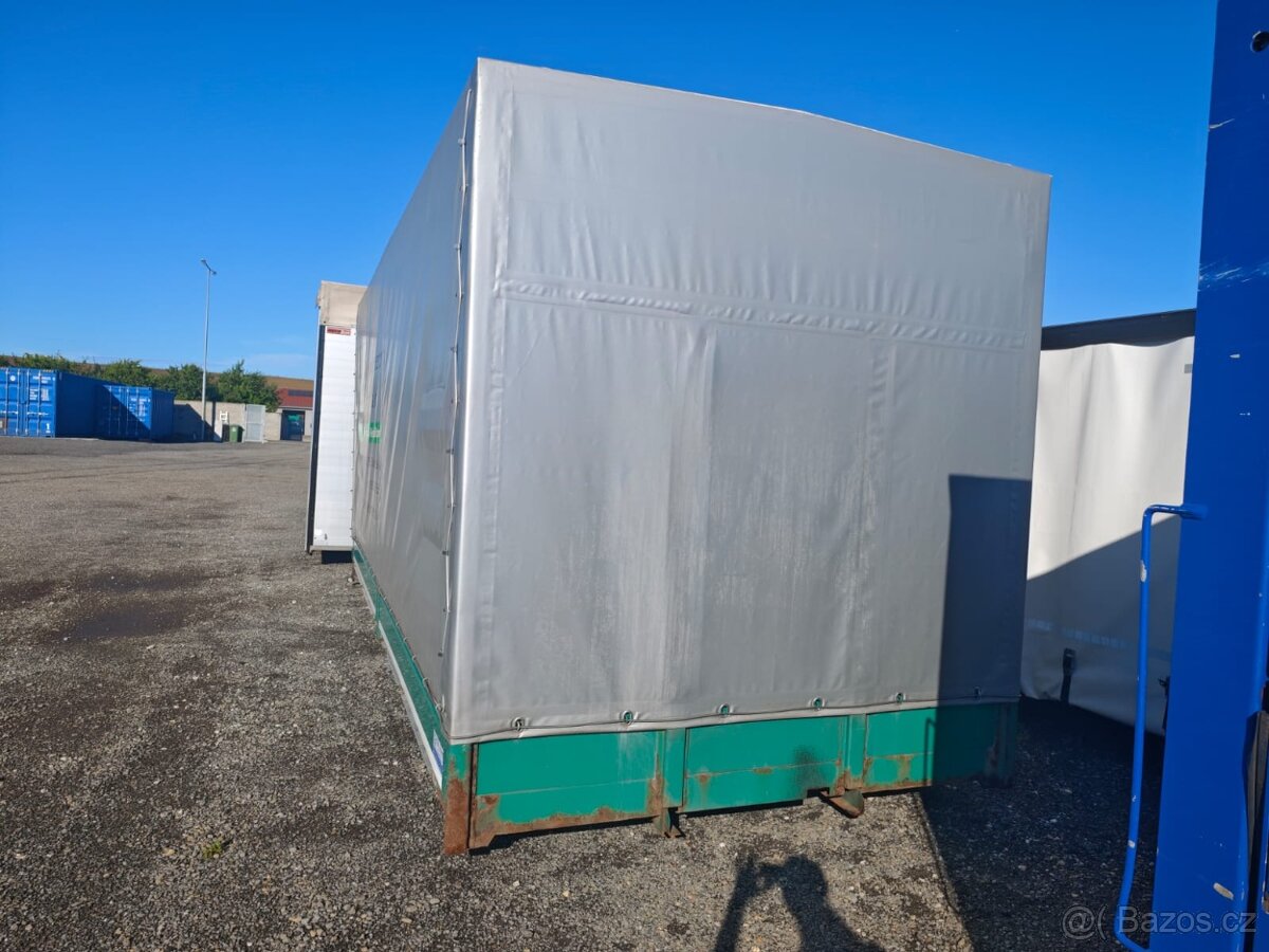 Valníková nástavba - 620 cm bočnice + plachta - 4