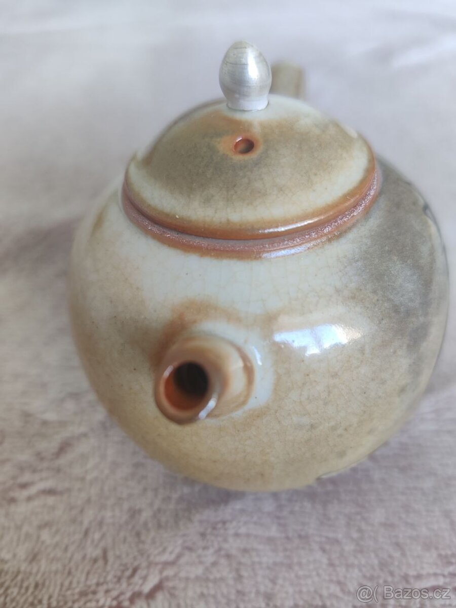 ČAJOVÁ KONVICE - kočičí tisk - 4