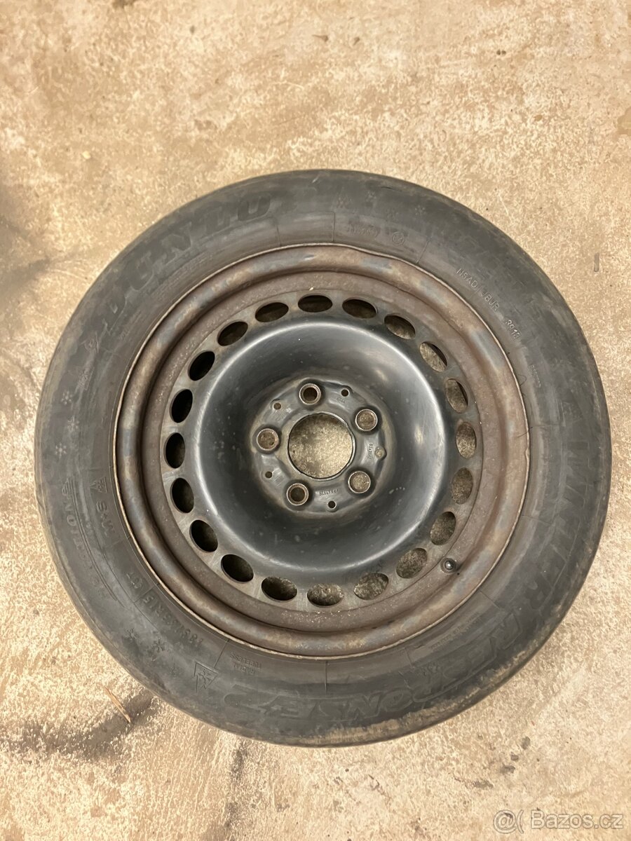 Disky 5x112 r15 + pneu 185/65/r15 - 4