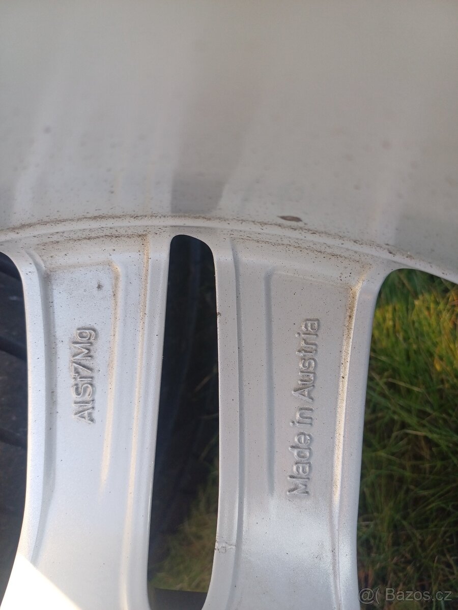 Alu kola 7J 17 et 42 originál, rozteč 5x112 - 4