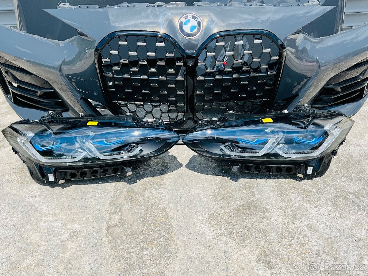 BMW G22 kapota naraznik blatniky svetla - 4