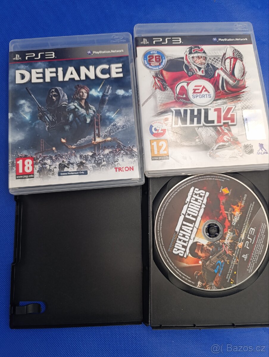 Sony PS3 PlayStation 3 Slim + Hry - 4