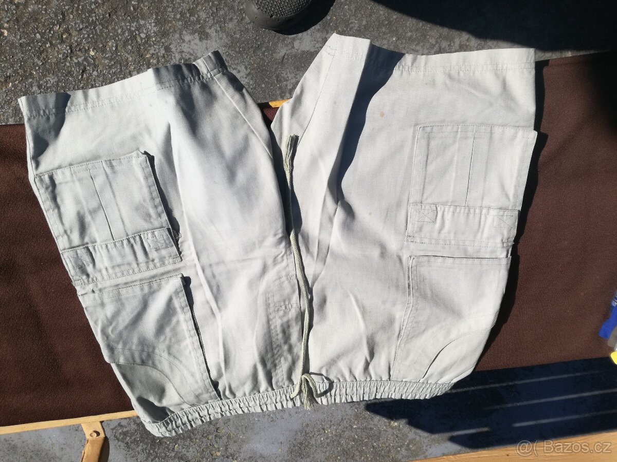 Trička bílá, tmavá, košilového střihu - 4