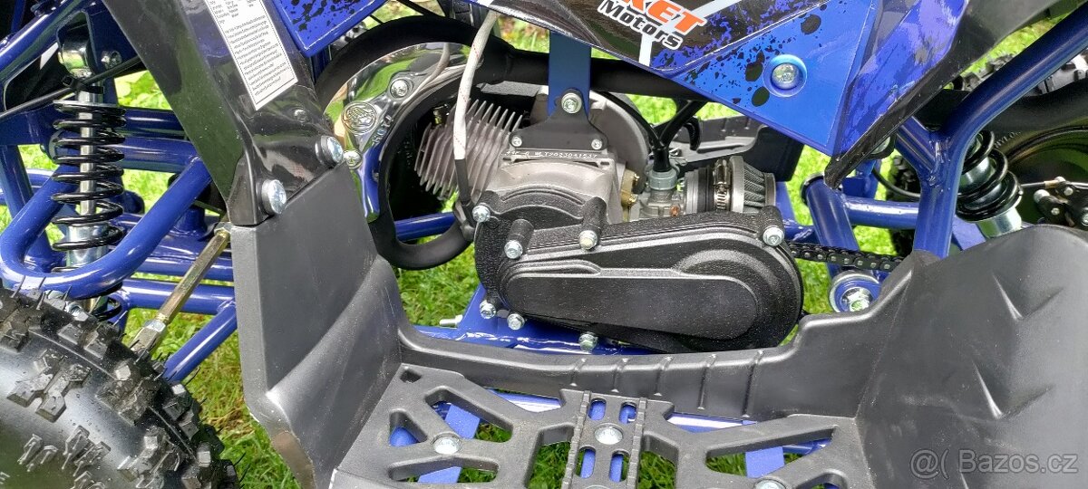 Nová modrá dětská čtyřkolka M-GADE E-start - 4