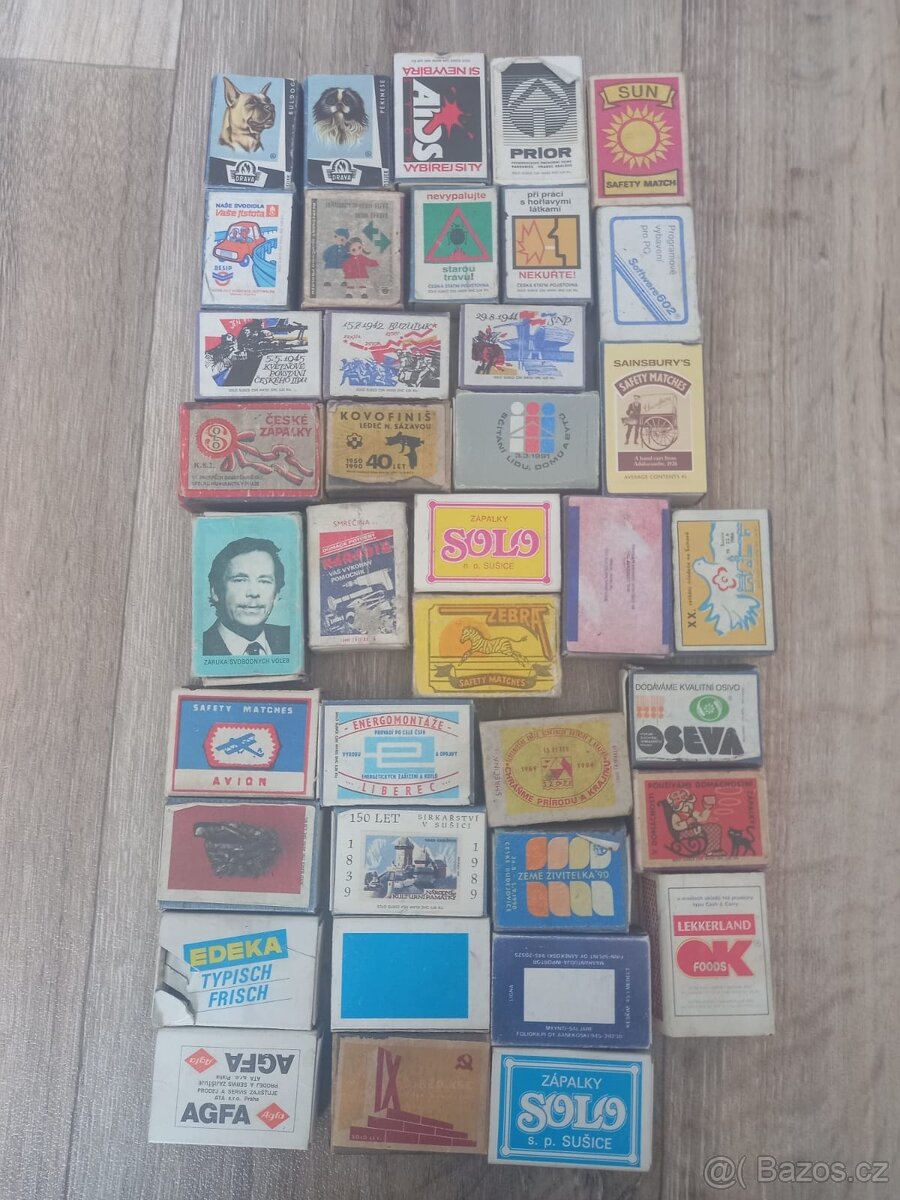 Krabičky od sirek (120ks) - 4