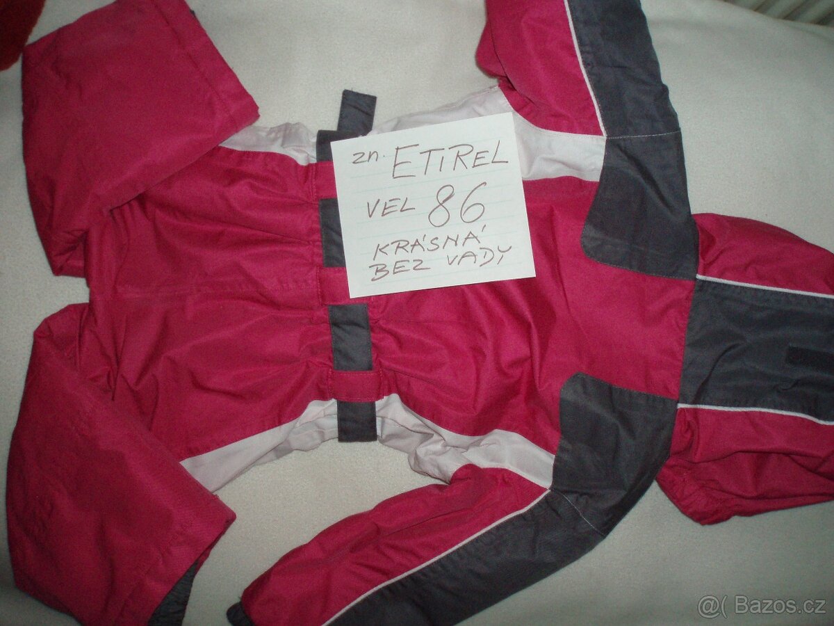 zimní kombinéza Etirel, vel.86 - 4