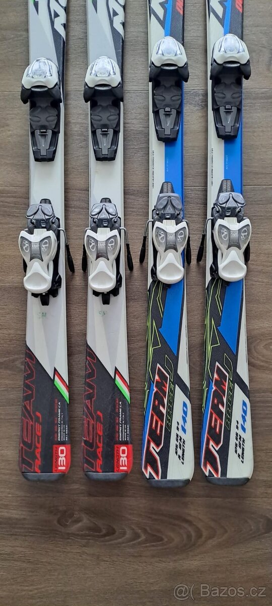 Dětské lyže 130cm, lyže 140cm,lyzaky - 4