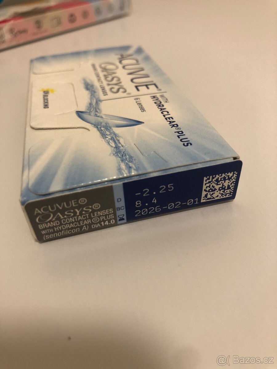 Kontaktní čočky D -2.00 a D -2.25 - 4