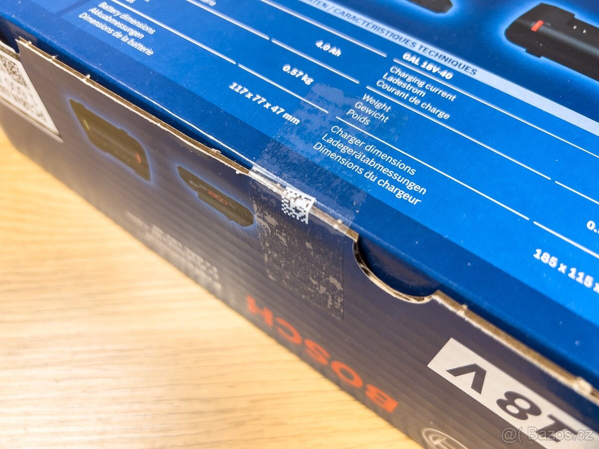 Bosch ProCORE 18V 4 Ah akumulátor + GAL 18V-40 nabíjačka - 4