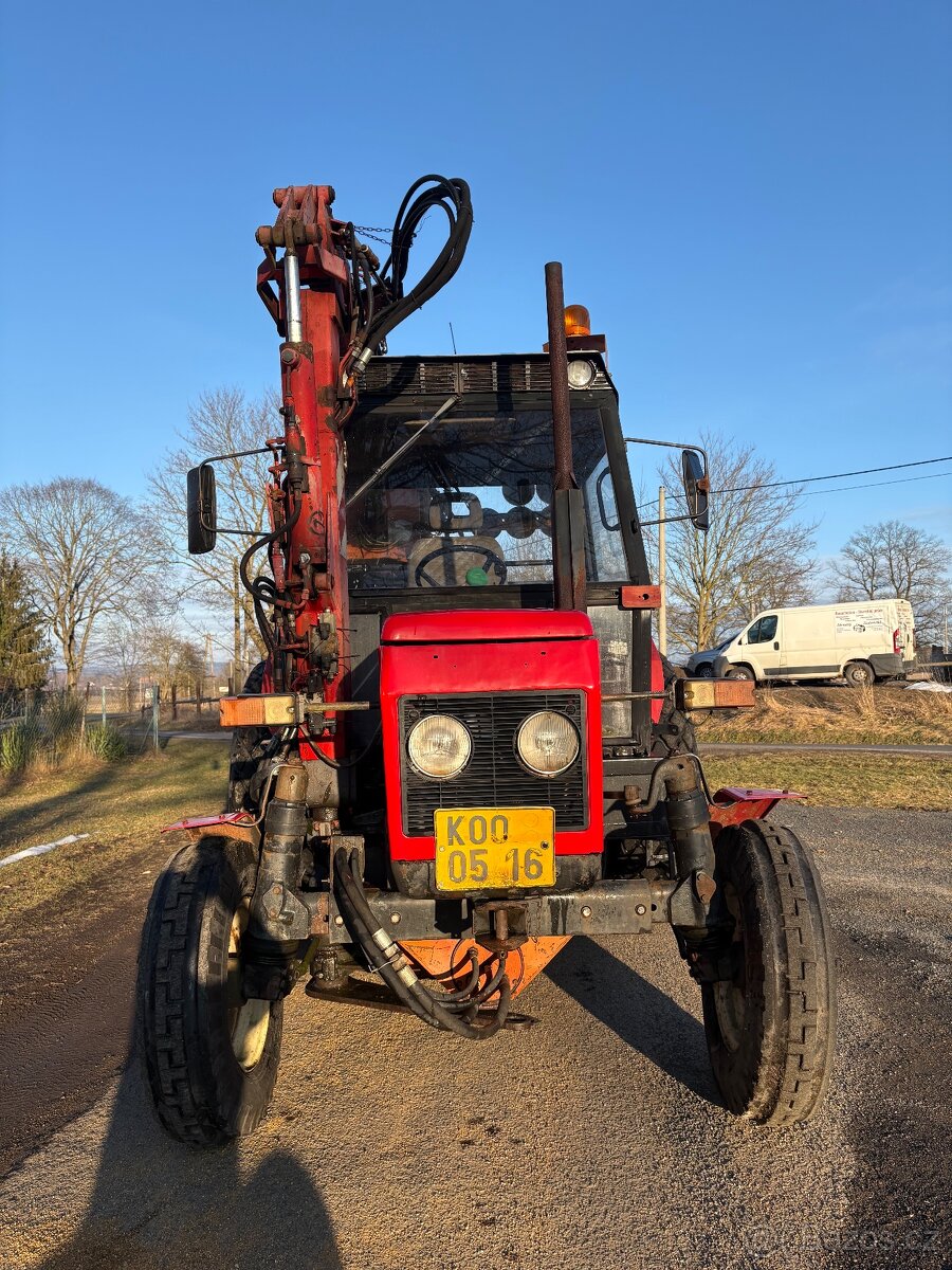 Zetor 7211 příkopová sekačka - 4