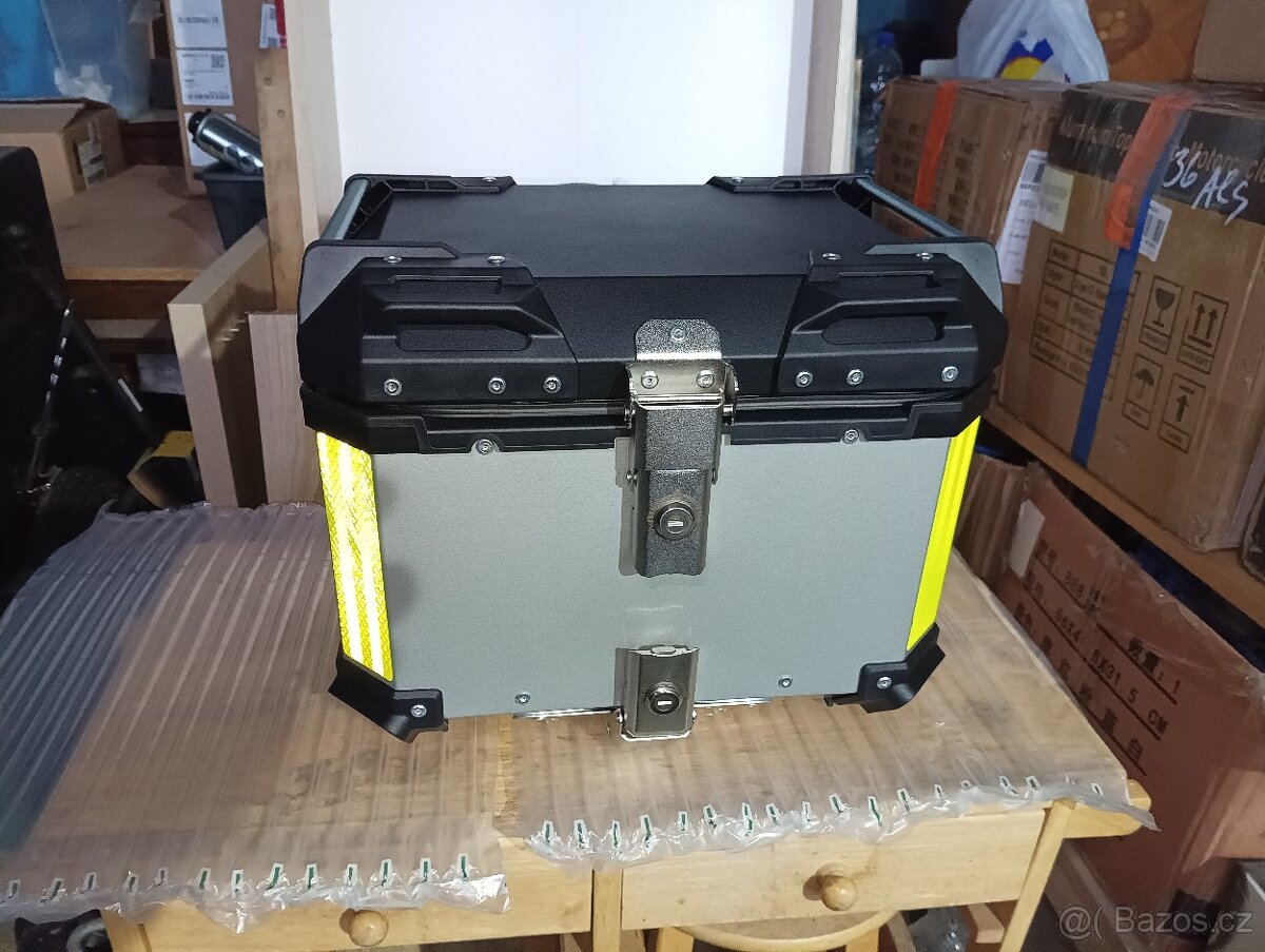 hliníkový TOPcase 36 l .. NOVÝ .. s plotnou - 4