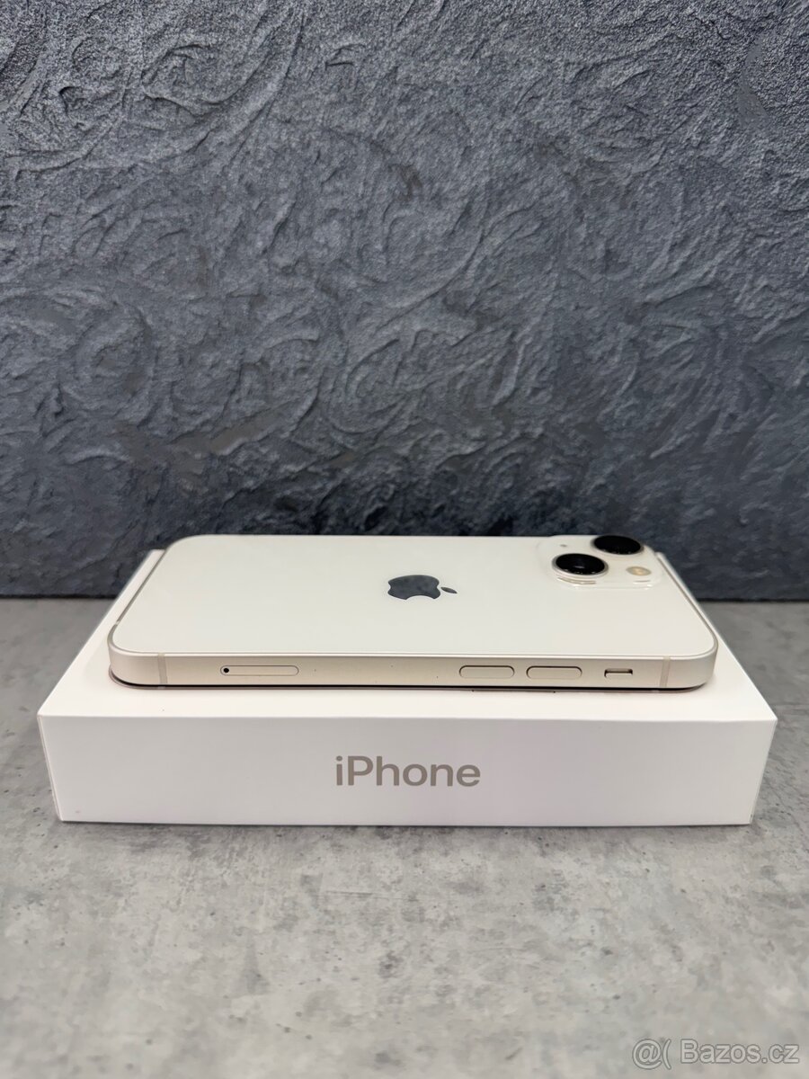 Apple iPhone 13 Mini 128 GB White - TOP, 100% baterie - 4