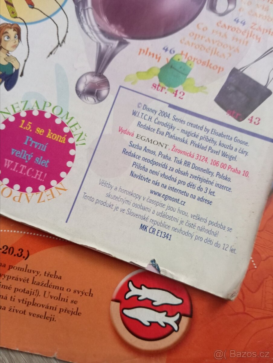 W.I.T.C.H. časopis 6/04 - 4