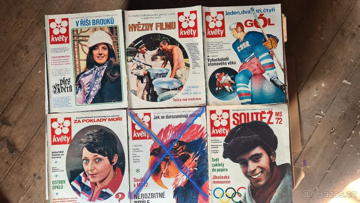 Květy ročník 1972 - 4