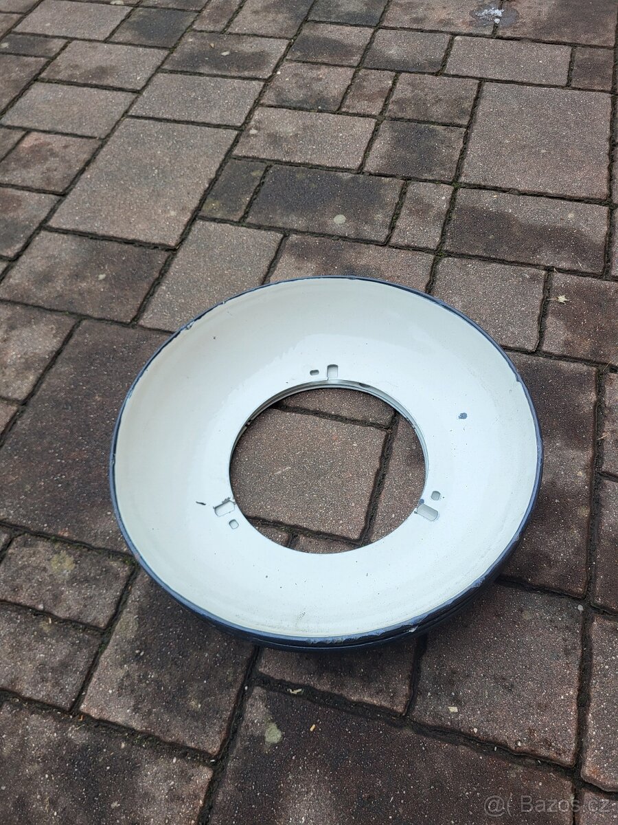 Stinidlo lampy- smalt- retro - 4