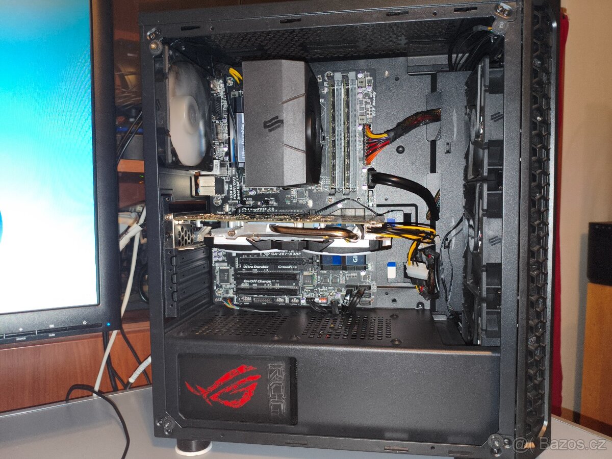 PRODÁNO Intel i7 4770 , RX 570 4GB, 16GB RAM DDR3, 256GB SSD - 4